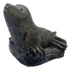 Hand Carved Soapstone Wolf Pup Figurine 3