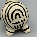 Hand Painted Soapstone Zebra Figurine Paperweight