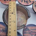 Hand-Carved Soapstone Animal Coasters from Kenya