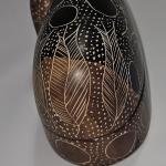 Hand-Carved Soapstone Hippopotamus from Kenya