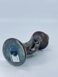 Kenya Soapstone Lizard Hut Taper Candle Holders