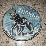 Zambia Wildlife Soapstone Coasters and Holder