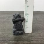 Handmade Soapstone Wolf Sculpture - Vintage 3