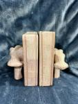 Aardvark Anteater Soapstone Bookends Set of 2