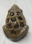 Set of 2 Soapstone Frog Carvings