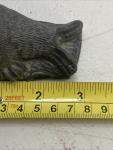 Hand Carved Soapstone Wolf Pup Figurine 3