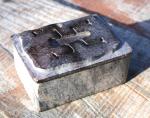 Hand Carved Soapstone Eskimo Trinket Box