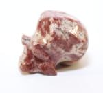 Peruvian Soapstone Human Skull Figurine, 1.25 Inches