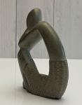 Soapstone Thinking Man Carving Statue Art Piece