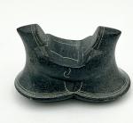 Dancing Pair Soapstone Netsuke Figurine