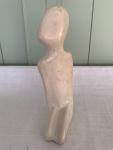 Abstract 8" Soapstone Human Sculpture Figure