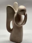 Natural Soapstone Angel Figurine Sculpture