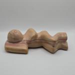 7" Vintage Hand-Carved Soapstone Figurine Sculpture