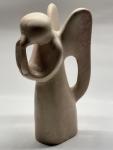 Natural Soapstone Angel Figurine Sculpture