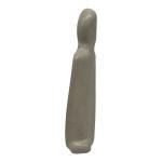 Kneeling Abstract Soapstone Human Figurine 8.5”