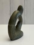 Soapstone Thinking Man Carving Statue Art Piece