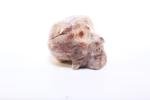 Hand-Carved Soapstone Human Skull Figurine 1.25