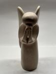Natural Soapstone Angel Figurine Sculpture