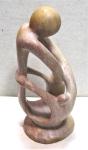Modern Soapstone Human Figure Sculpture