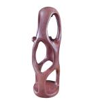 Soapstone Hand-Carved Family Tree Figurine