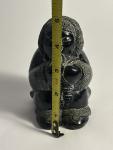 Aardvark Soapstone Eskimo with Baby Figurine