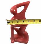 Red Soapstone Figure for Self-Love and Healing