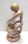 Modern Soapstone Human Figure Sculpture