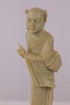 Vintage Hand Carved Soapstone Asian Man Figure