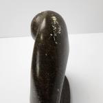 Mother and Child Soapstone Abstract Sculpture, 7" Tall