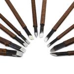 11-Piece Soapstone Carving Tool Set with Bag