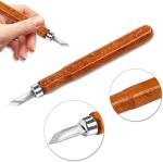 20-Piece Wood Carving Knife Set for DIY Projects