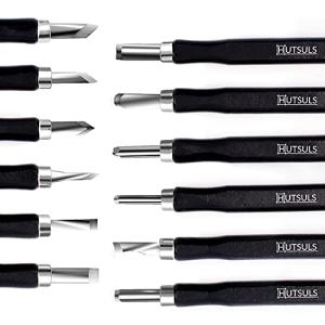 Soapstone Carving Tools Set - Easy to Use 12 pcs