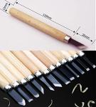 12-Piece Soapstone Carving Tool Set for Beginners