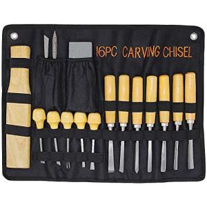Eskimo Soapstone Carving Tool Set, 16 Pieces