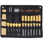 Eskimo Soapstone Carving Tool Set, 16 Pieces