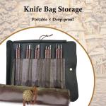 12-Piece Soapstone Carving Tool Kit with Bag