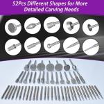 Diamond Grinding Bit Set for Soapstone Carving