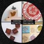 12-Piece Soapstone Carving Tool Kit with Bag