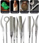 Mini Diamond Needle File Set for Carving
