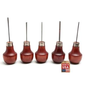 Detailing Soapstone Carving Tools Palm Set, 5 Pieces