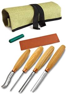 BeaverCraft Wood Carving Tools Kit with Pouch