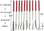Mini Diamond Needle File Set for Carving