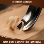 BeaverCraft Compact Wood Carving Bent Gouge K8a/14