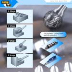 Soapstone Eskimo Carving Tools - 8 Piece Set