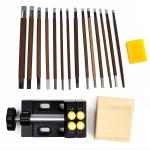18-Piece Tool Kit for Soapstone Carving