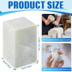 Sasylvia Soapstone Carving Blocks - 2 Pack