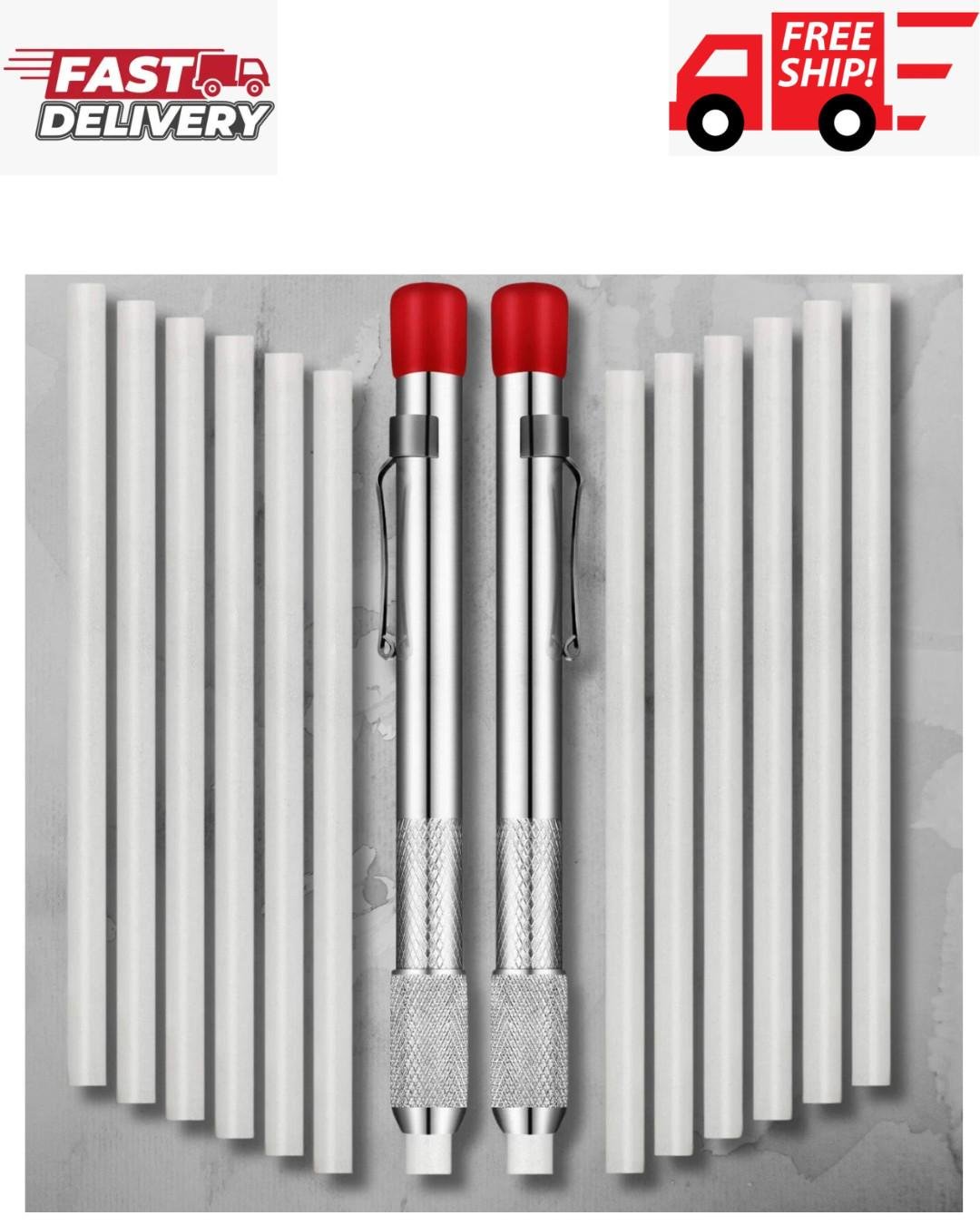 Round Soapstone Holder for Marking Pens - 2 Pcs