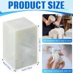 Soapstone Carving Block Set, 2 Pieces, 5x3x3 In