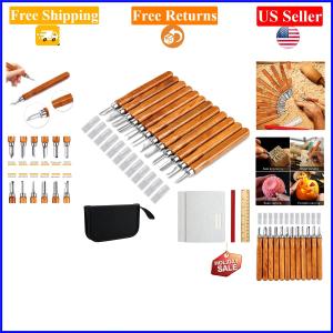20-Piece Wood Carving Knife Set for Everyone