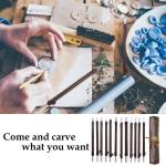 12 Piece Soapstone Carving Tool Set